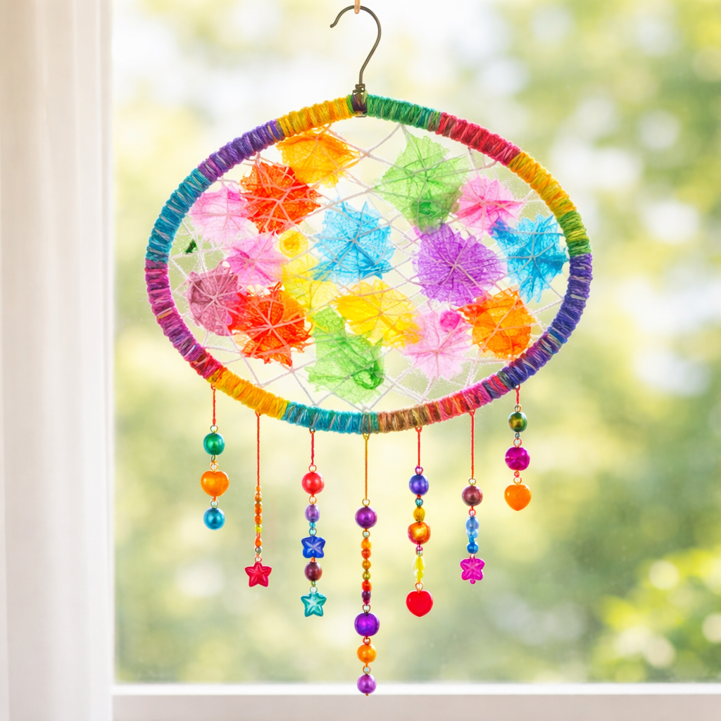 coat hanger suncatcher